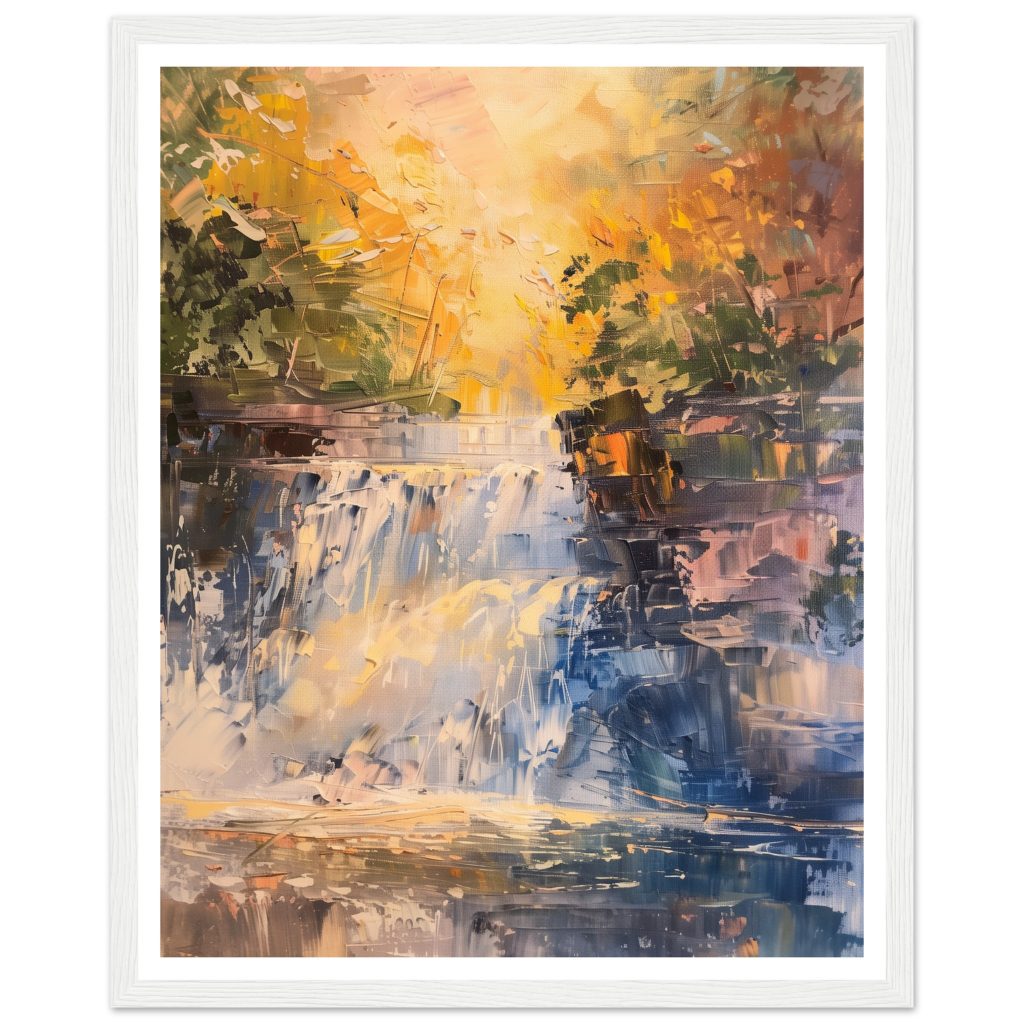 Victoria Falls - Claude Monet - Poster