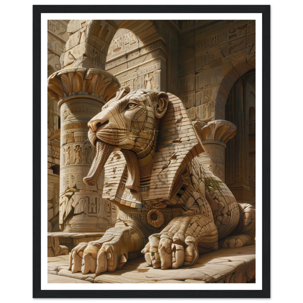 The Great Sphinx - Leonardo da Vinci - Poster