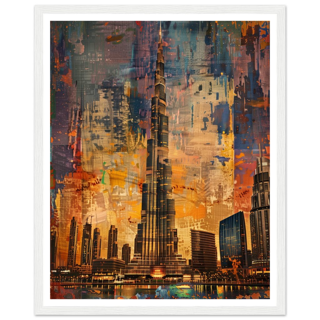 Burj Khalifa - Rembrandt - Poster
