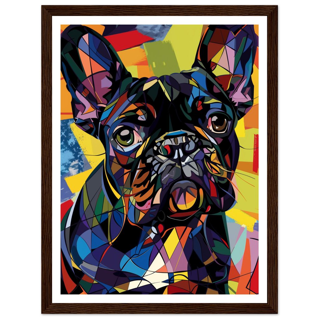 Black French Bulldog - Pablo Picasso - Poster
