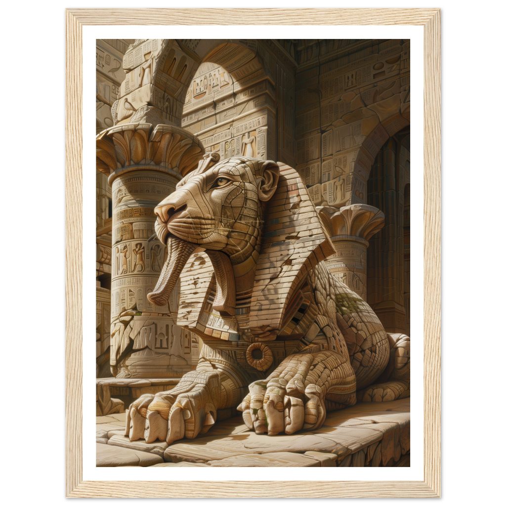 The Great Sphinx - Leonardo da Vinci - Poster