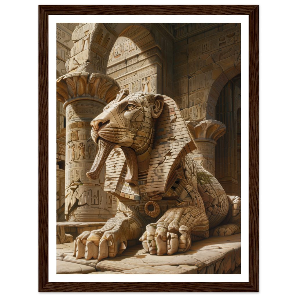 The Great Sphinx - Leonardo da Vinci - Poster