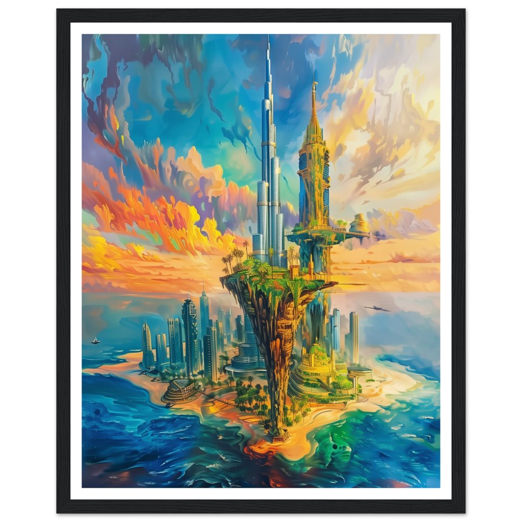 Burj Khalifa - Salvador Dalí - Poster