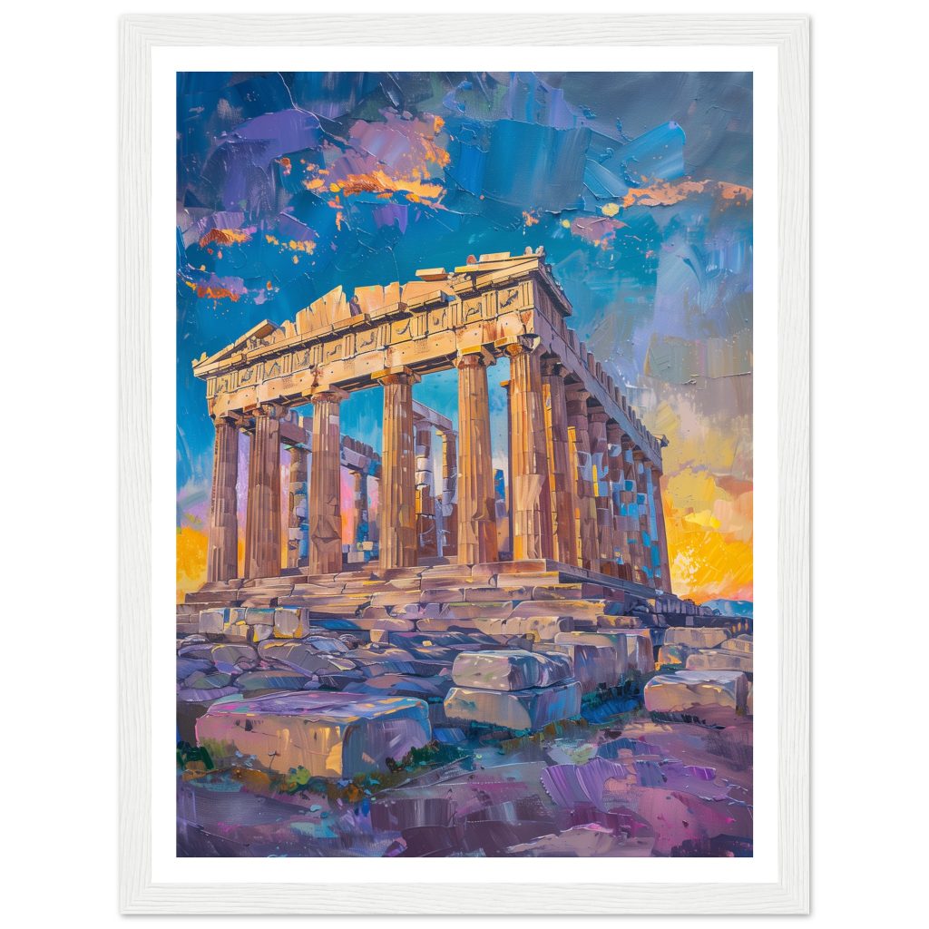 The Parthenon - Claude Monet - Poster