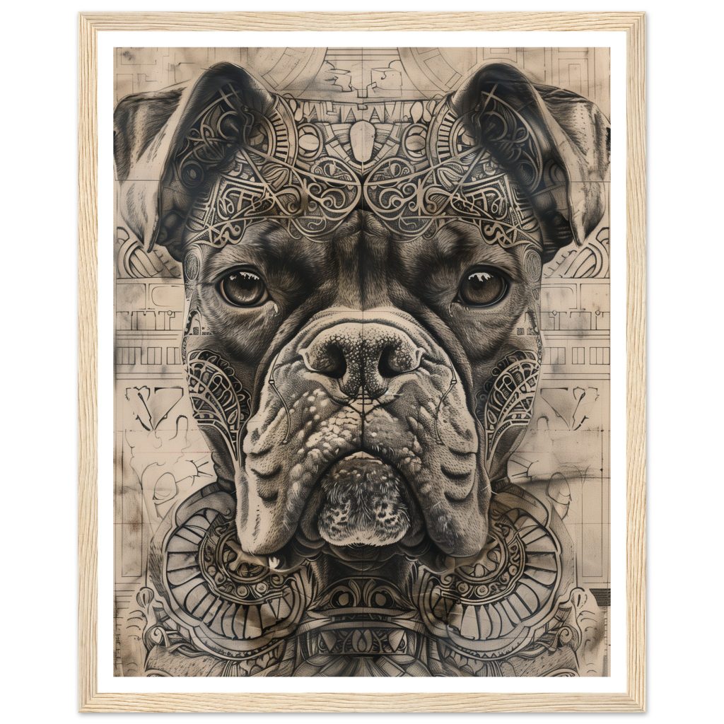 Boxer - Leonardo da Vinci - Poster
