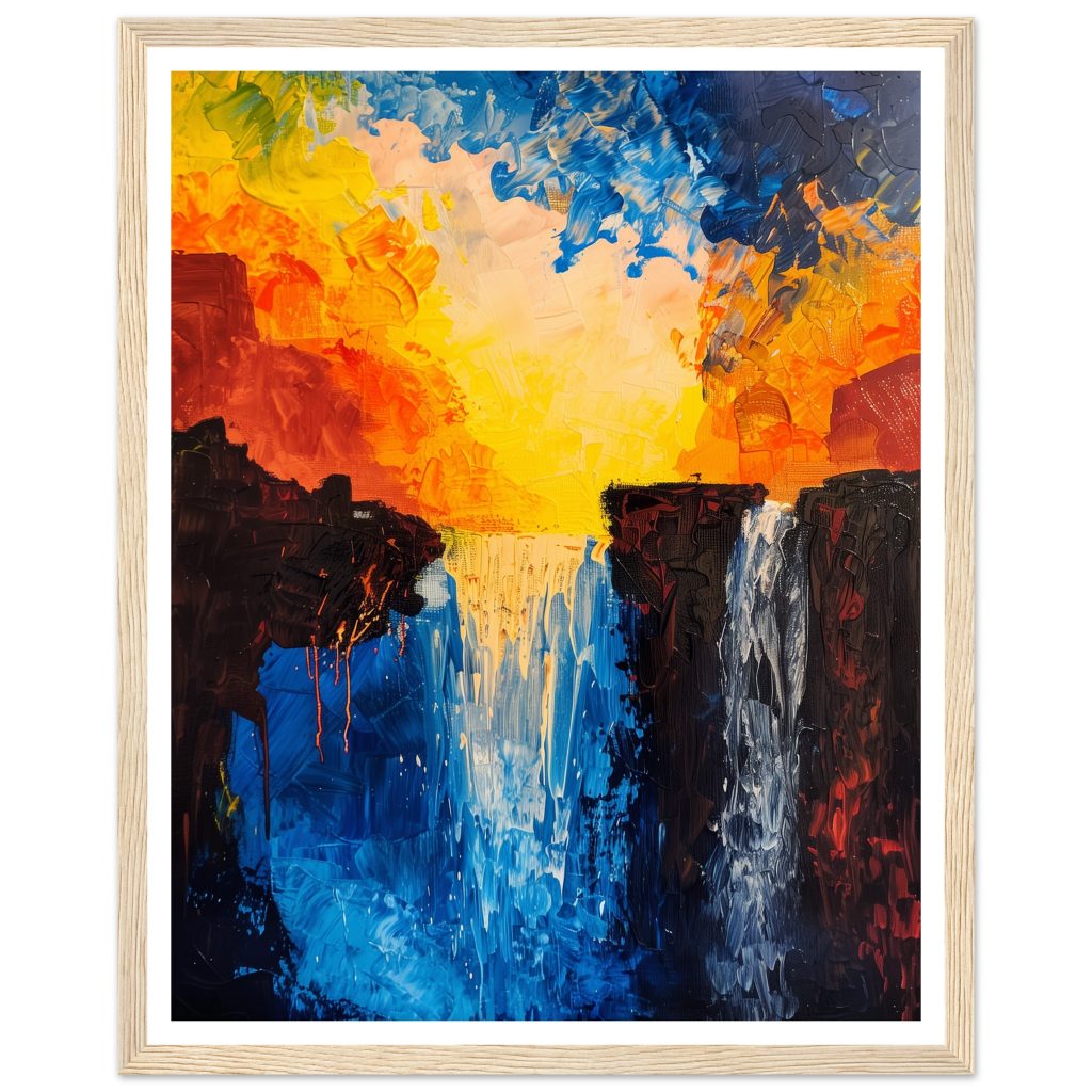 Victoria Falls - Vincent van Gogh - Poster