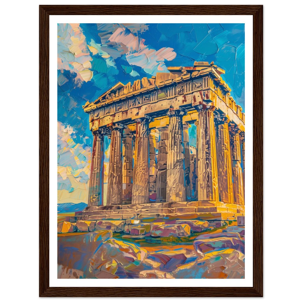 The Parthenon - Vincent van Gogh - Poster
