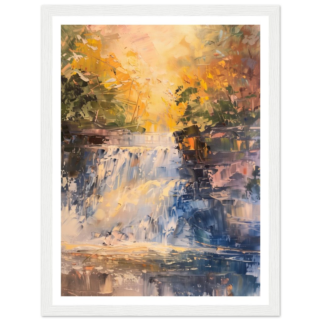 Victoria Falls - Claude Monet - Poster