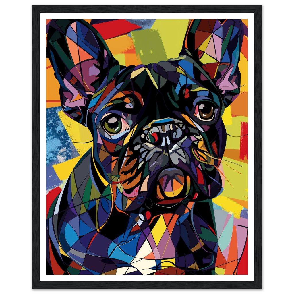 Black French Bulldog - Pablo Picasso - Poster