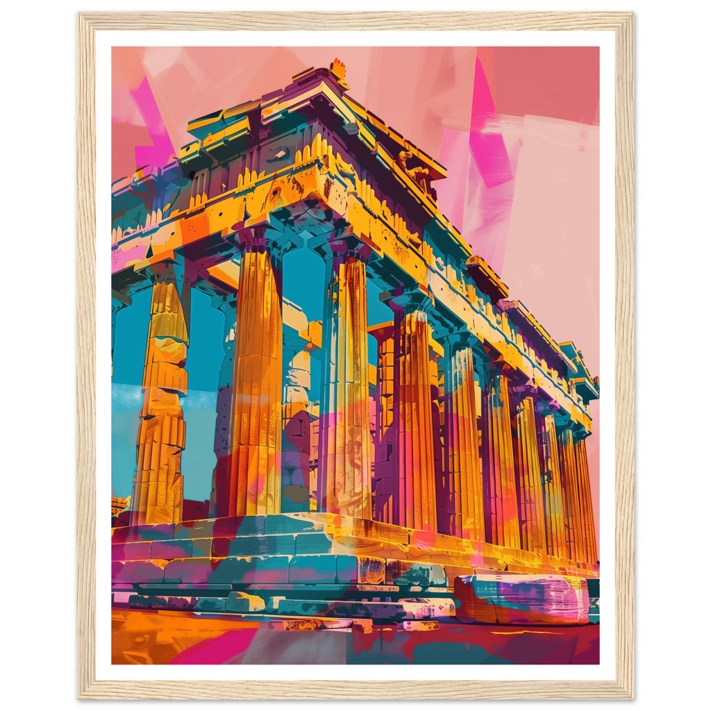 The Parthenon - Andy Warhol - Poster