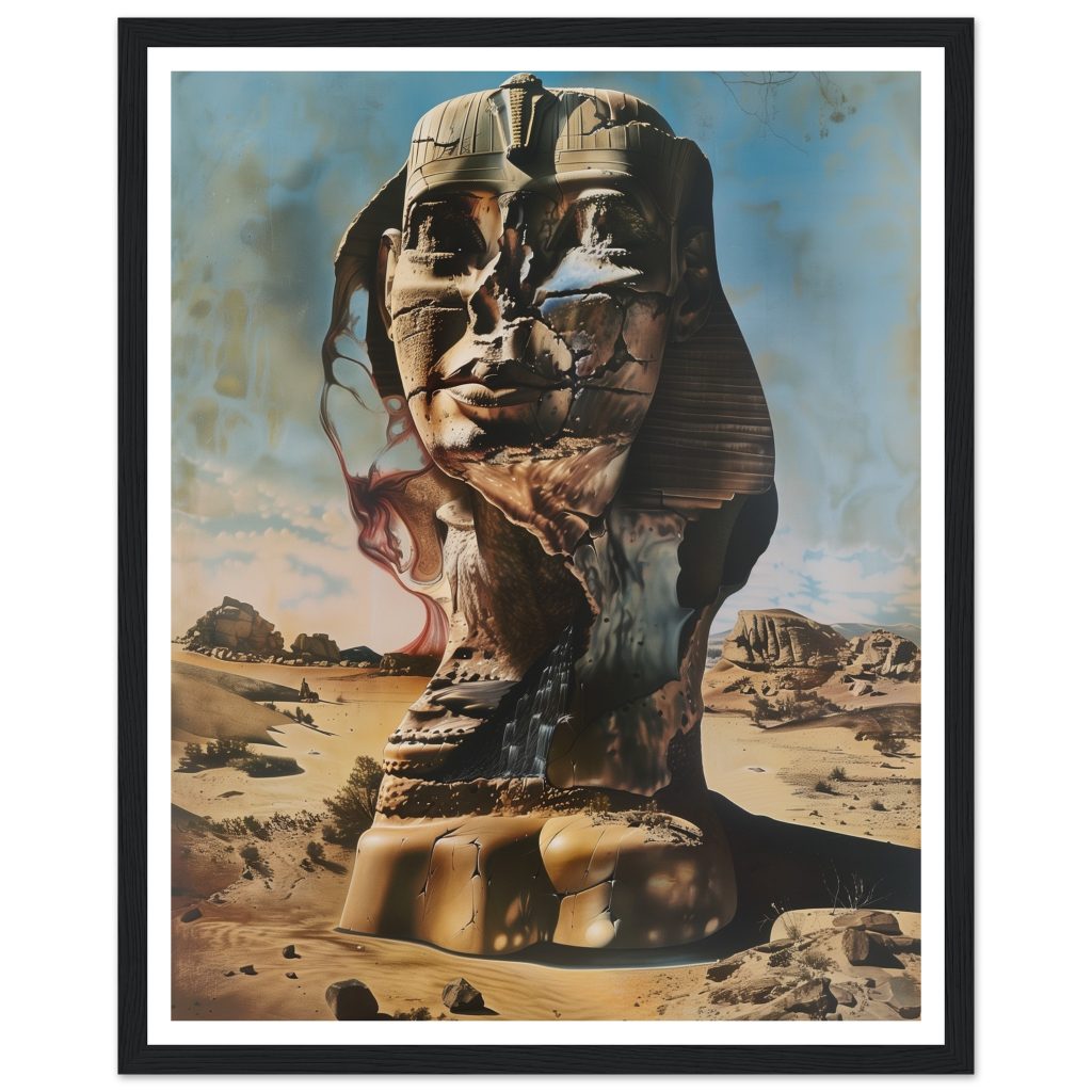 The Great Sphinx - Salvador Dalí - Poster