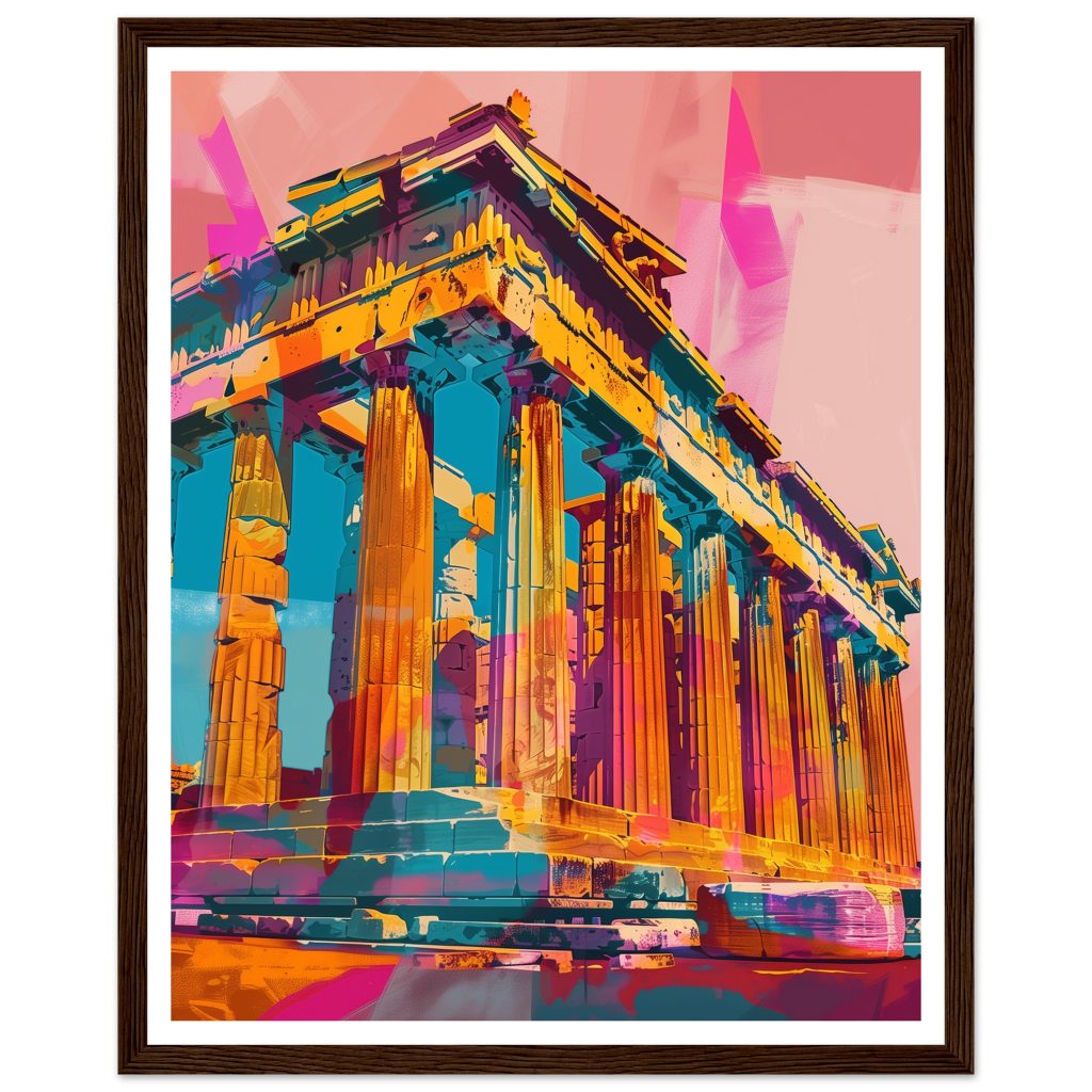 The Parthenon - Andy Warhol - Poster