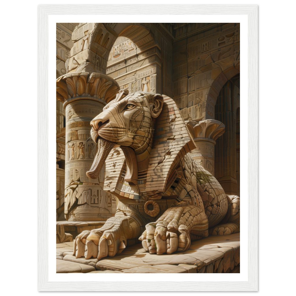 The Great Sphinx - Leonardo da Vinci - Poster