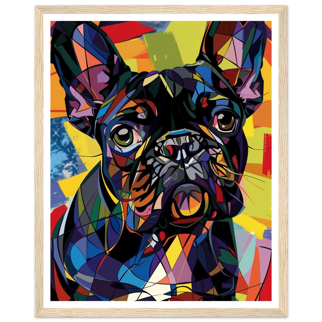 Black French Bulldog - Pablo Picasso - Poster