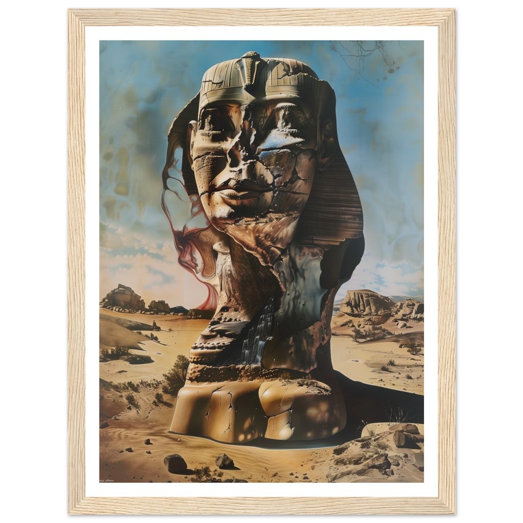 The Great Sphinx - Salvador Dalí - Poster